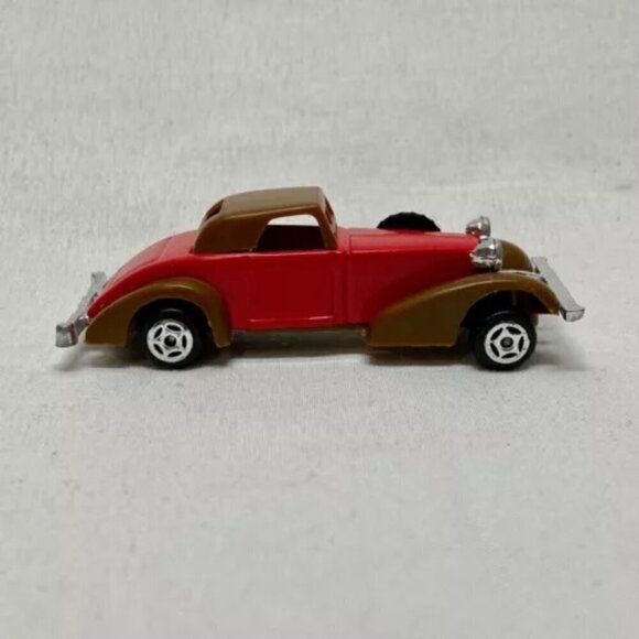 1930's Rolls Royce Playboy Cabrio Red 1:64 Die-cast Model Car Good Vintage - Picture 3 of 8